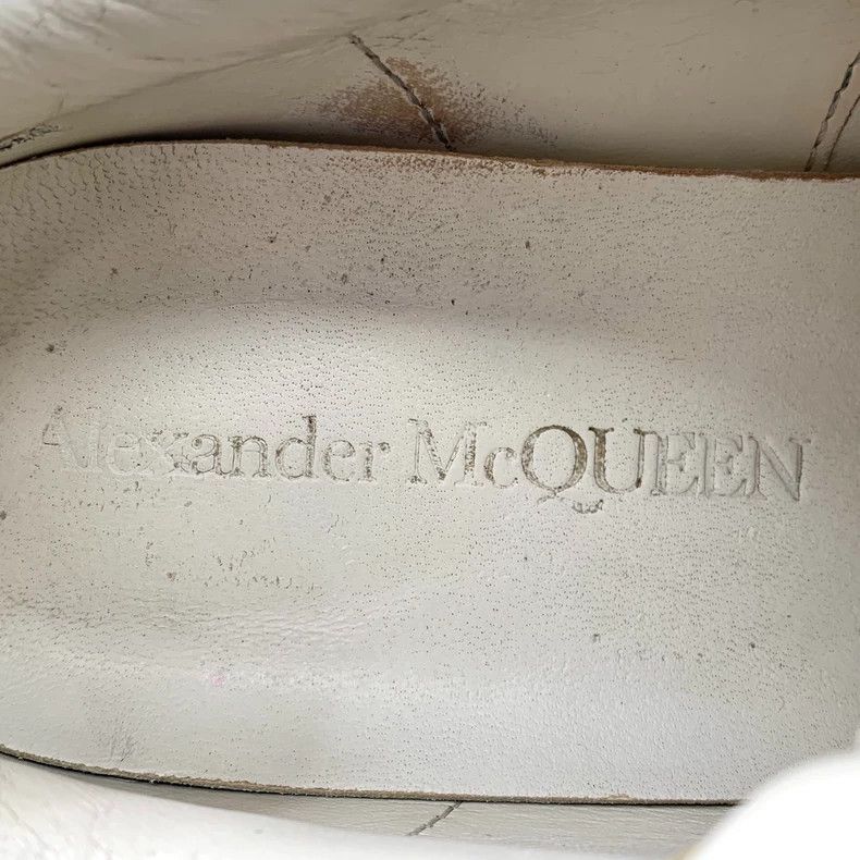Alexander McQueen Alexander McQueen White thick-soled lace-up casual sports shoes, size 36.5 Size US 6 / IT 36 - 7 Thumbnail