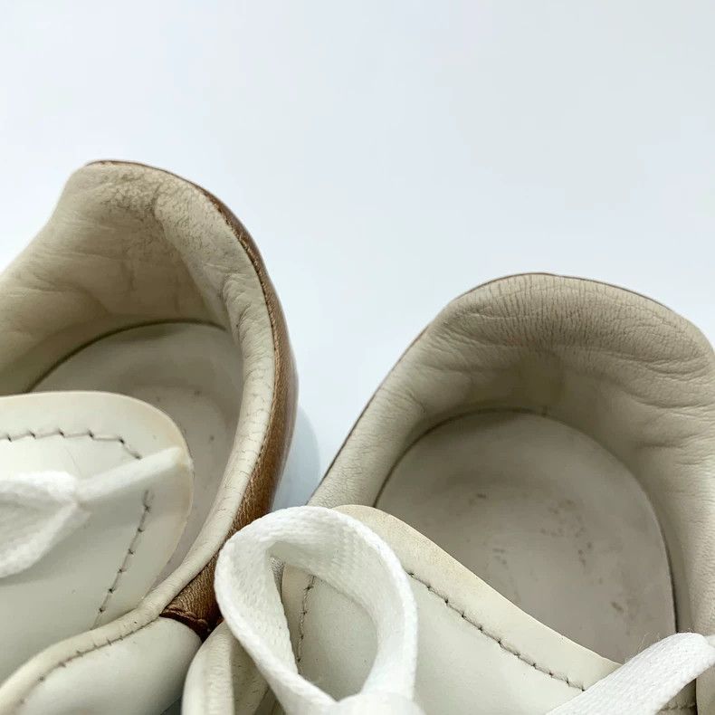 Alexander McQueen Alexander McQueen White thick-soled lace-up casual sports shoes, size 36.5 Size US 6 / IT 36 - 9 Thumbnail