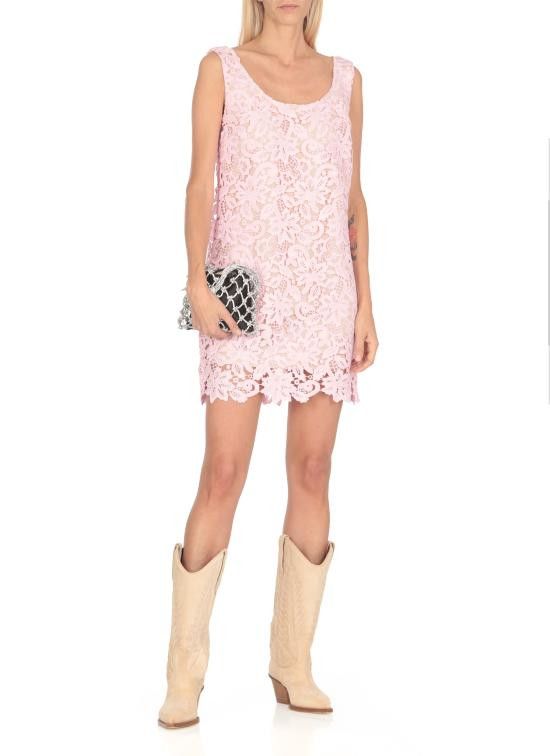Self-Portrait SELF PORTRAIT Women Mid Skirts PF24152SP FLORAL LACEPINK Pink Size S / US 4 / IT 40 - 2 Thumbnail