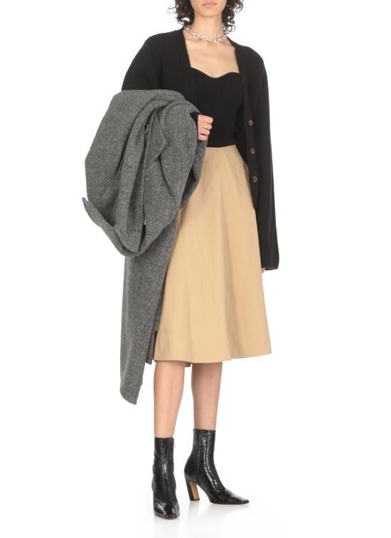 KHAITE KHAITE Women Mid Skirts 4123186 963 Beige Size 25" / US 0 / IT 36 - 2 Thumbnail