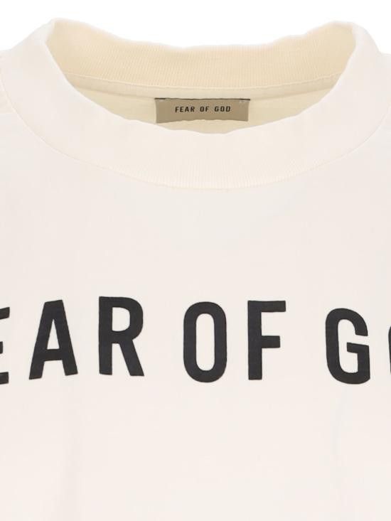 Tシャツ・カットソー FEAR OF GOD Men Tops FG24FW50 10175EBHW P FEARG 107 WHITE Fear of God Long-sleeved Thunderbird T-shirt | TheDoubleF
