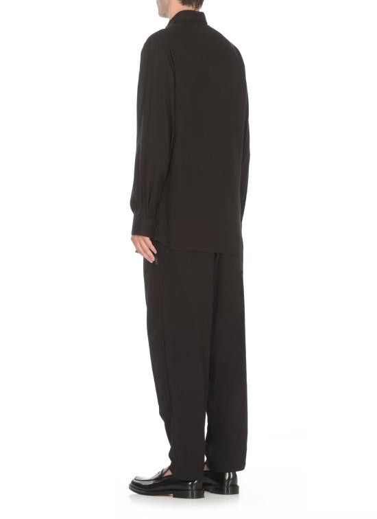 Yohji Yamamoto YOHJI YAMAMOTO Men Long Tops HOB30204 1 Black Size US M / EU 48-50 / 2 - 4 Thumbnail