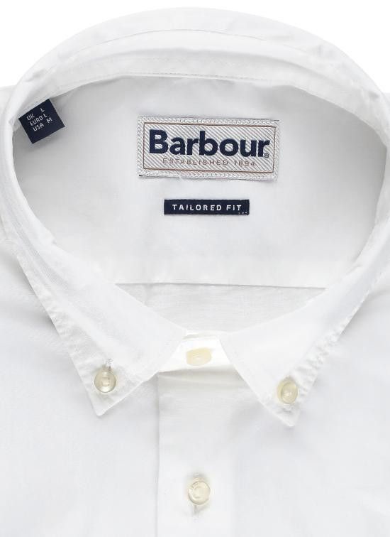 Barbour BARBOUR Men Long Tops MSH5448 MSHWH11 White Size US L / EU 52-54 / 3 - 2 Thumbnail