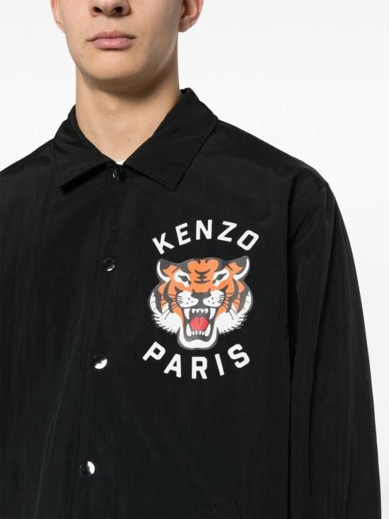 Kenzo KENZO Men Jacket FE55BL062 9NG99 Black Size US M / EU 48-50 / 2 - 4 Thumbnail