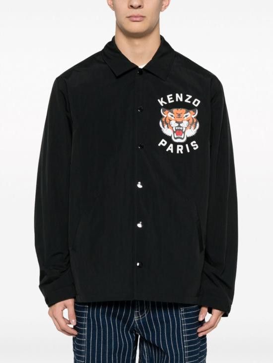 Kenzo KENZO Men Jacket FE55BL062 9NG99 Black Size US M / EU 48-50 / 2 - 3 Thumbnail