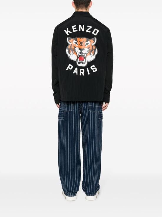 Kenzo KENZO Men Jacket FE55BL062 9NG99 Black Size US M / EU 48-50 / 2 - 2 Thumbnail