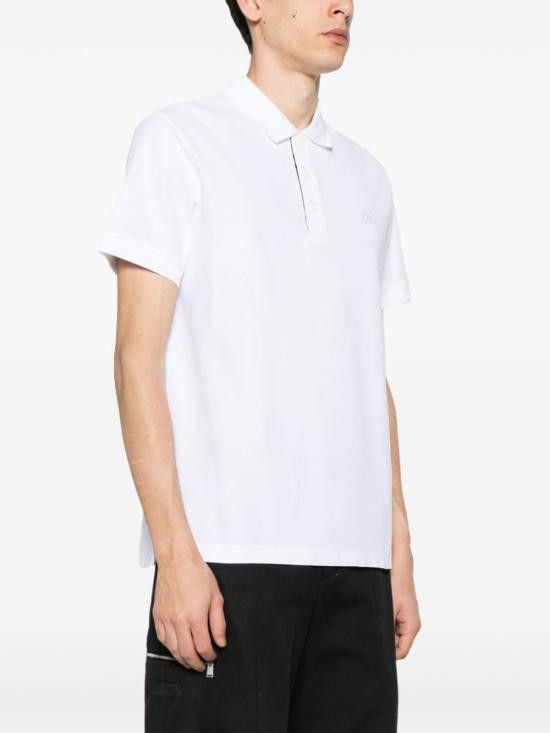 Burberry BURBERRY Men T-Shirts 8084012 EDDIEA1464 White Size US M / EU 48-50 / 2 - 4 Thumbnail