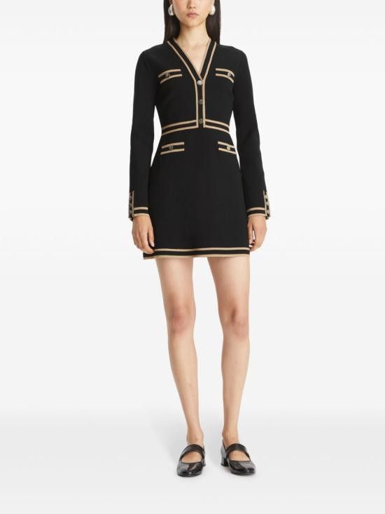 Tory Burch TORY BURCH Women Mid Skirts 161571 011 Black Size M / US 6-8 / IT 42-44 - 2 Thumbnail