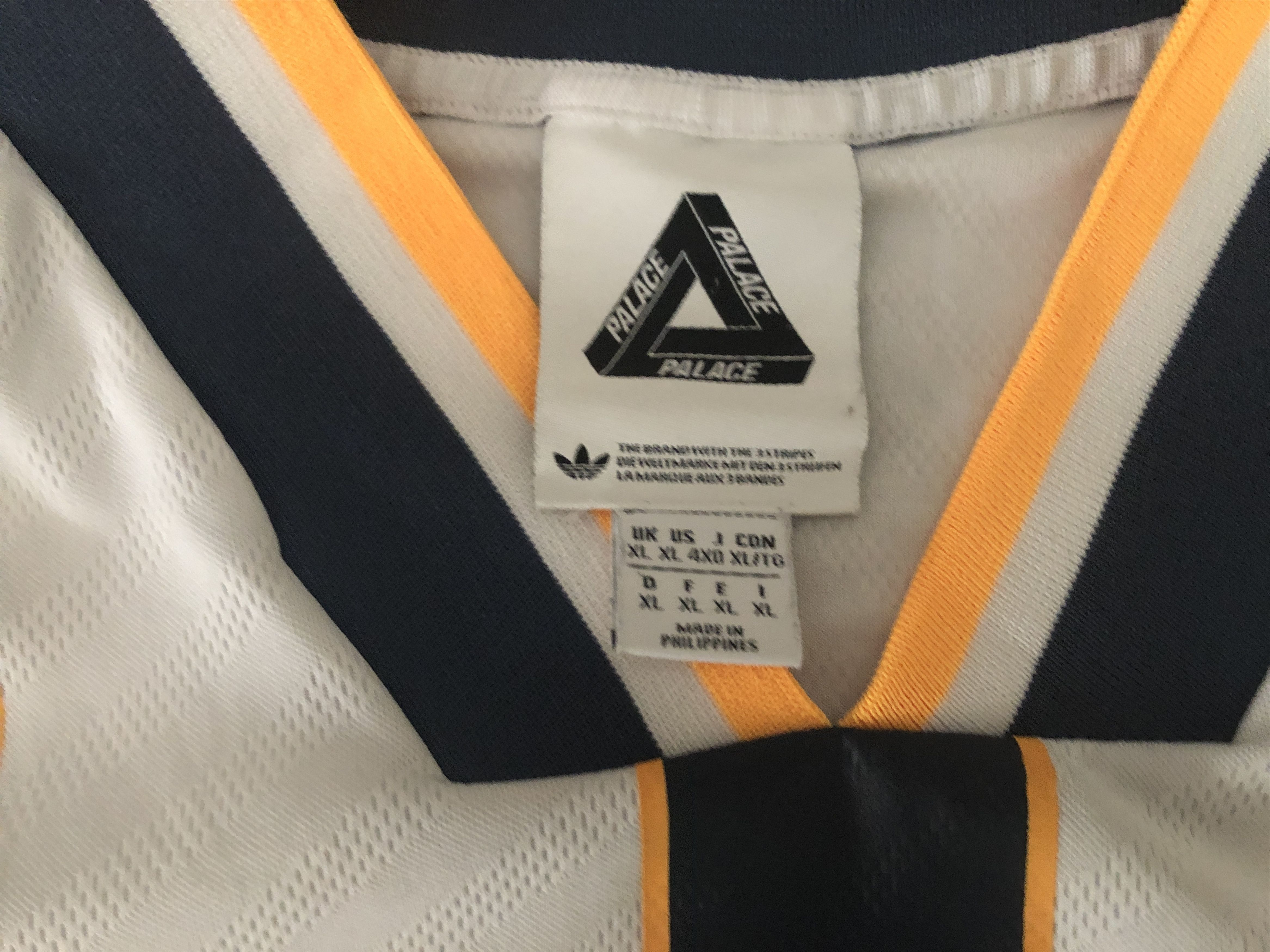 Adidas × Palace Palace x Adidas Soccer Jersey Size US XL / EU 56 / 4 - 2 Thumbnail