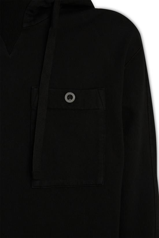 Ten C TEN C Men Hoodies 23CTCUF08086A06018 999 Black Size US S / EU 44-46 / 1 - 3 Thumbnail