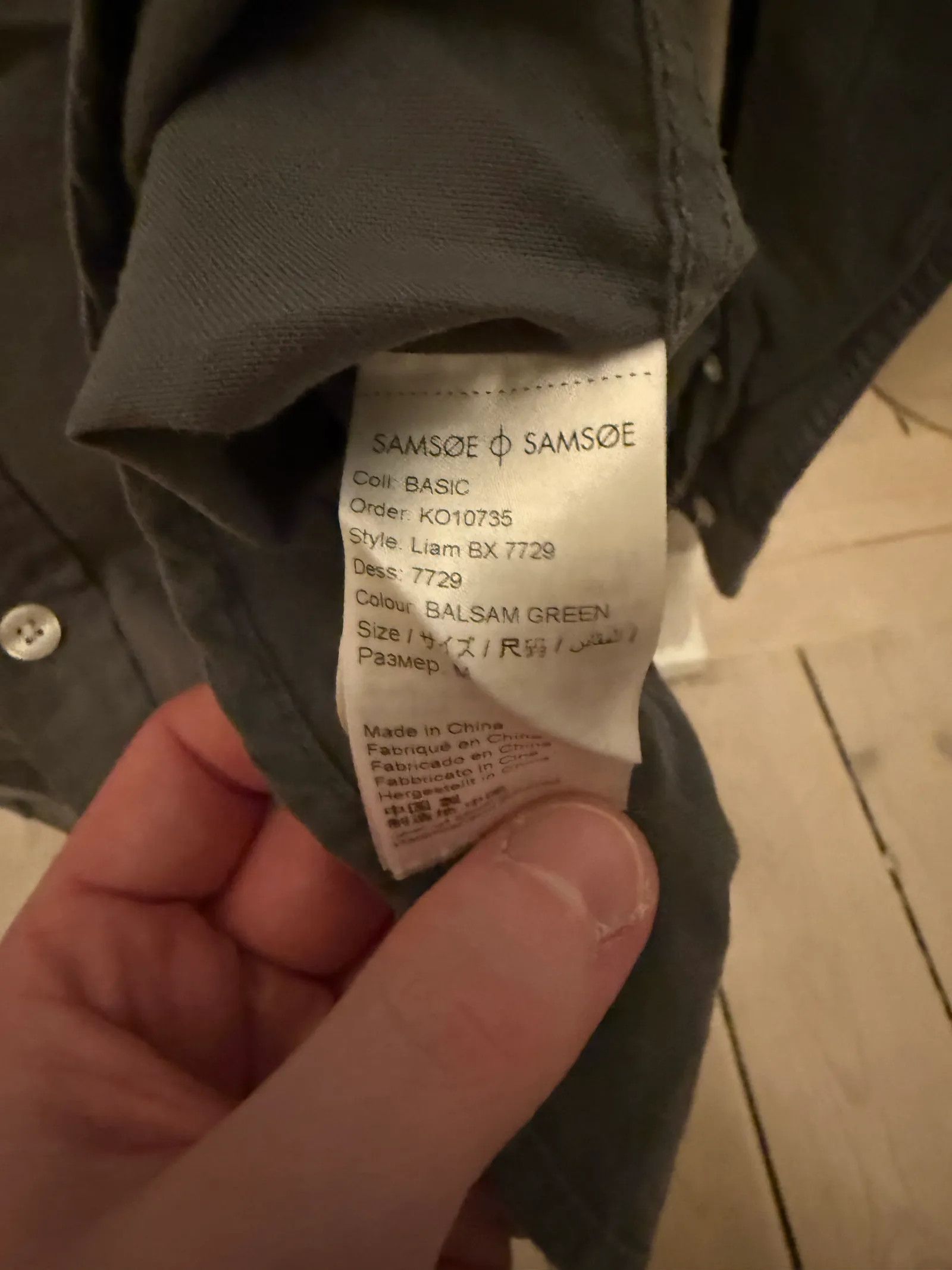 Samsoe Samsoe Samsøe Samsøe Liam Shirt Size US M / EU 48-50 / 2 - 4 Thumbnail