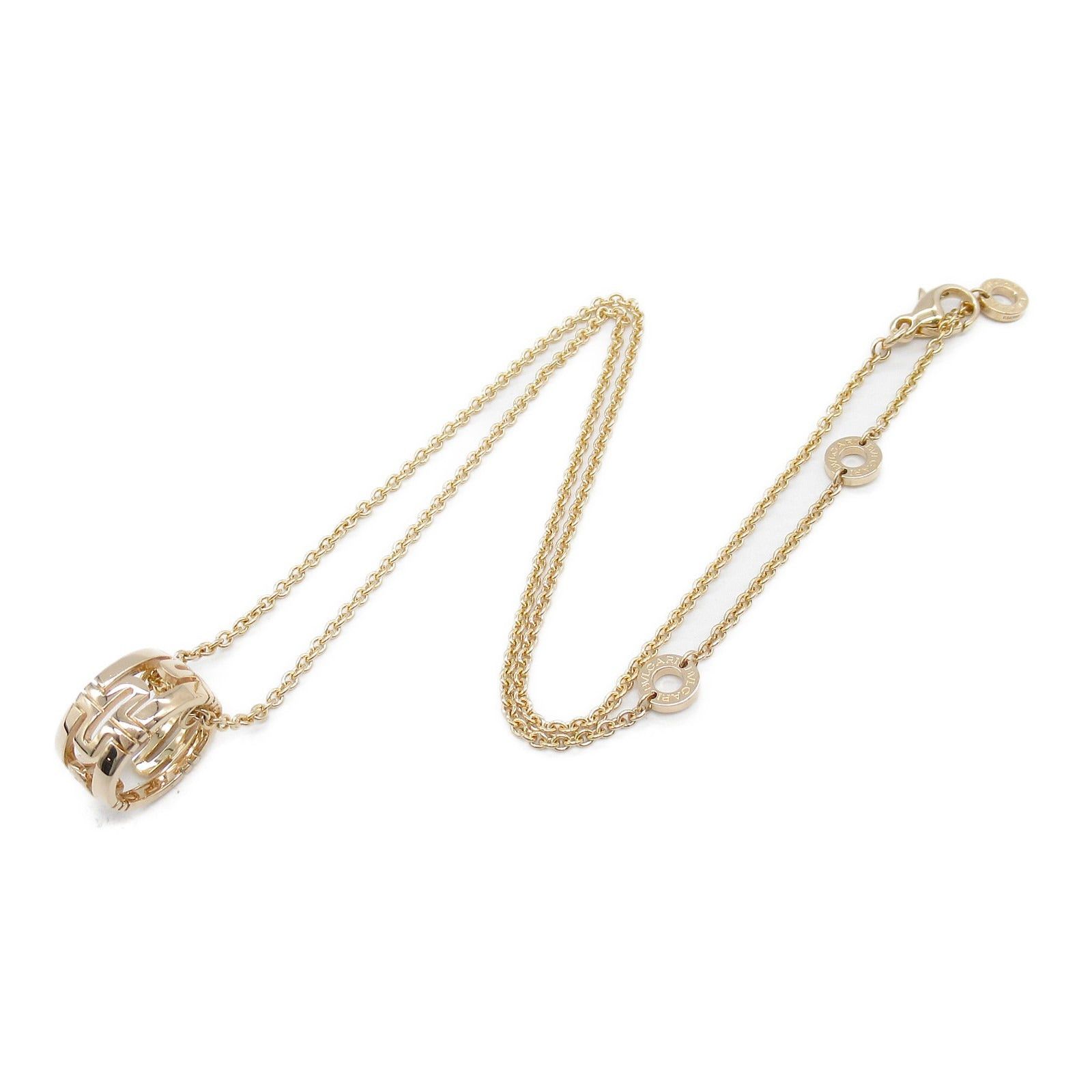 Bvlgari Bvlgari Parentesi Necklace K18Pg (Pink Gold) Gold Size ONE SIZE - 3 Thumbnail