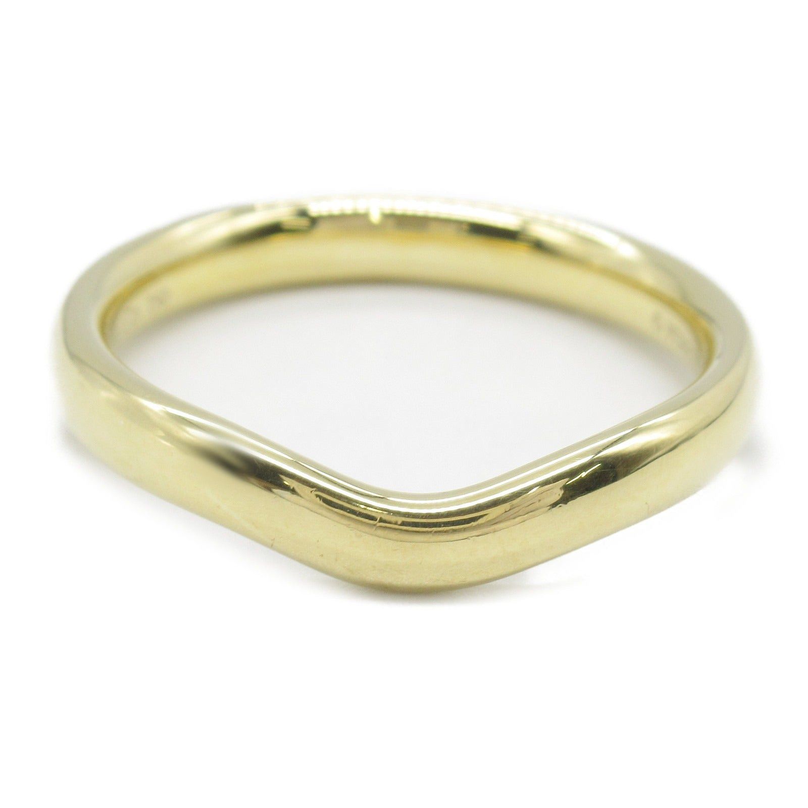 Tiffany & Co. Tiffany Co Curved Band Ring K18 (Yellow Gold) Gold Size ONE SIZE - 2 Thumbnail