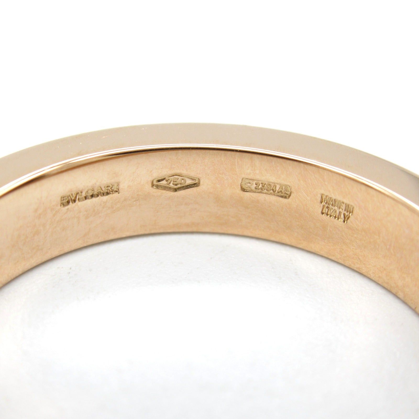 Bvlgari Bvlgari Bulgari Double Logo 1P Diamond Ring K18Pg (Pink Gold) Clear Size ONE SIZE - 4 Thumbnail