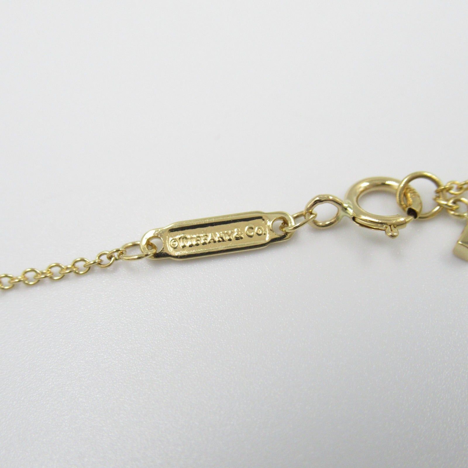Tiffany & Co. Tiffany Co T-Smile Mini Diamond Necklace K18 (Yellow Gold) Clear Size ONE SIZE - 4 Thumbnail