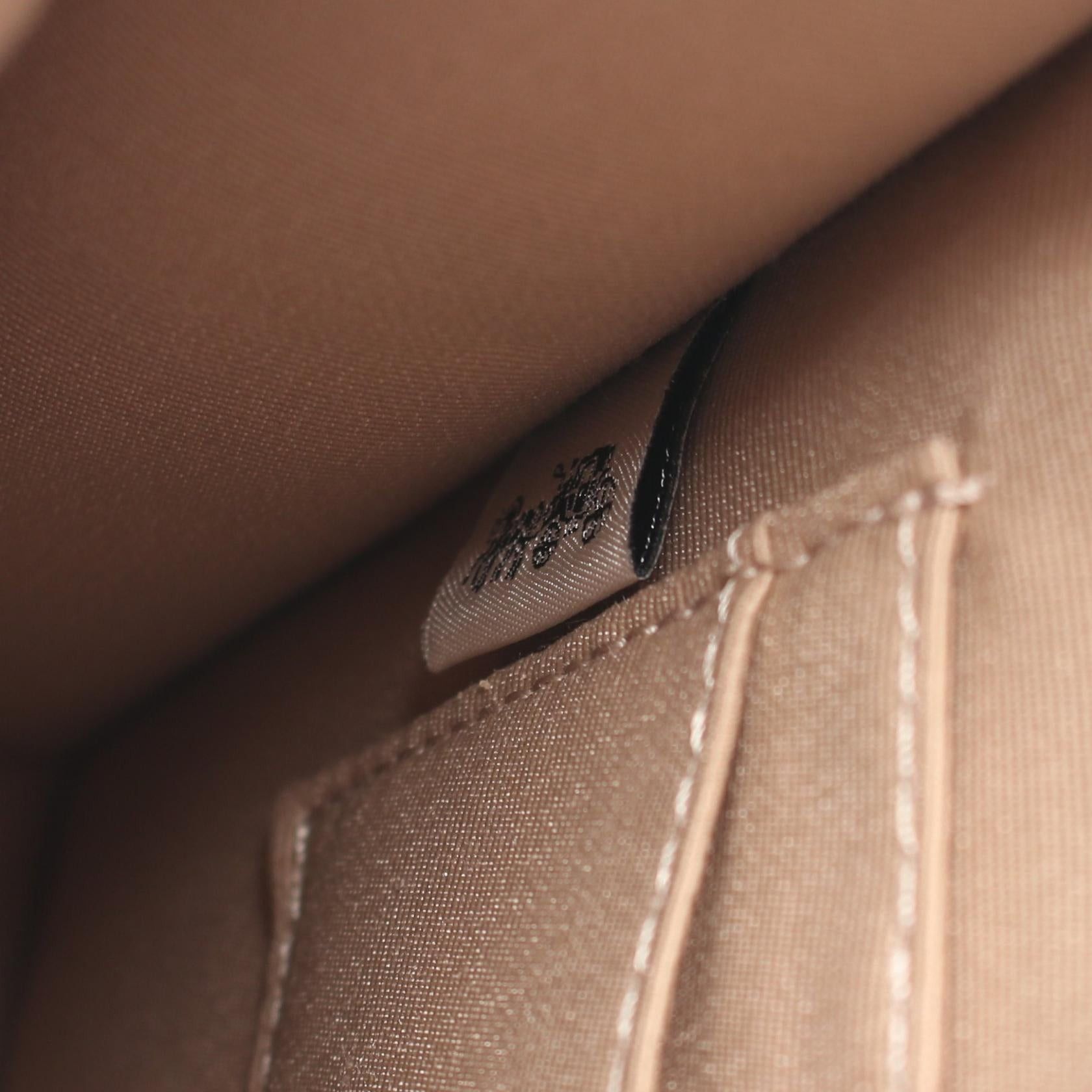 Coach Coach Signature Handbag Coated Canvas Leather Brown Gold Size ONE SIZE - 4 Thumbnail