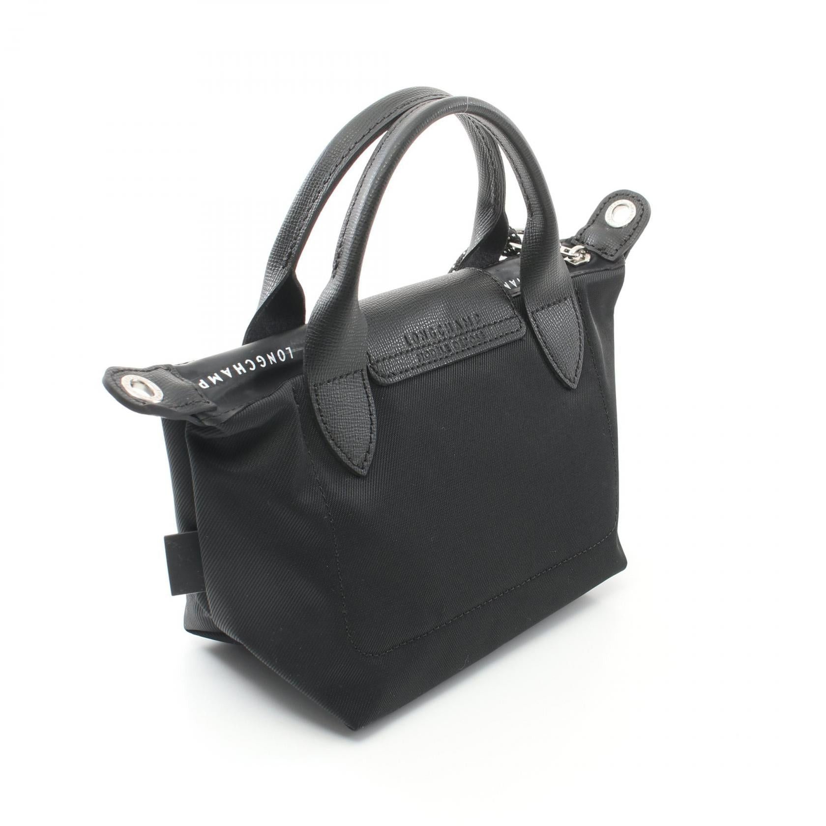 Longchamp Longchamp Le Preage Energy Xs Handbag Nylon Leather Black Size ONE SIZE - 2 Thumbnail