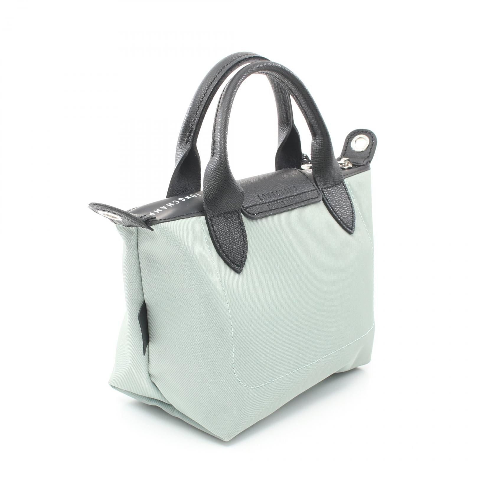 Longchamp Longchamp Le Preage Energy Xs Handbag Nylon Leather Green Black Verbena Size ONE SIZE - 2 Thumbnail