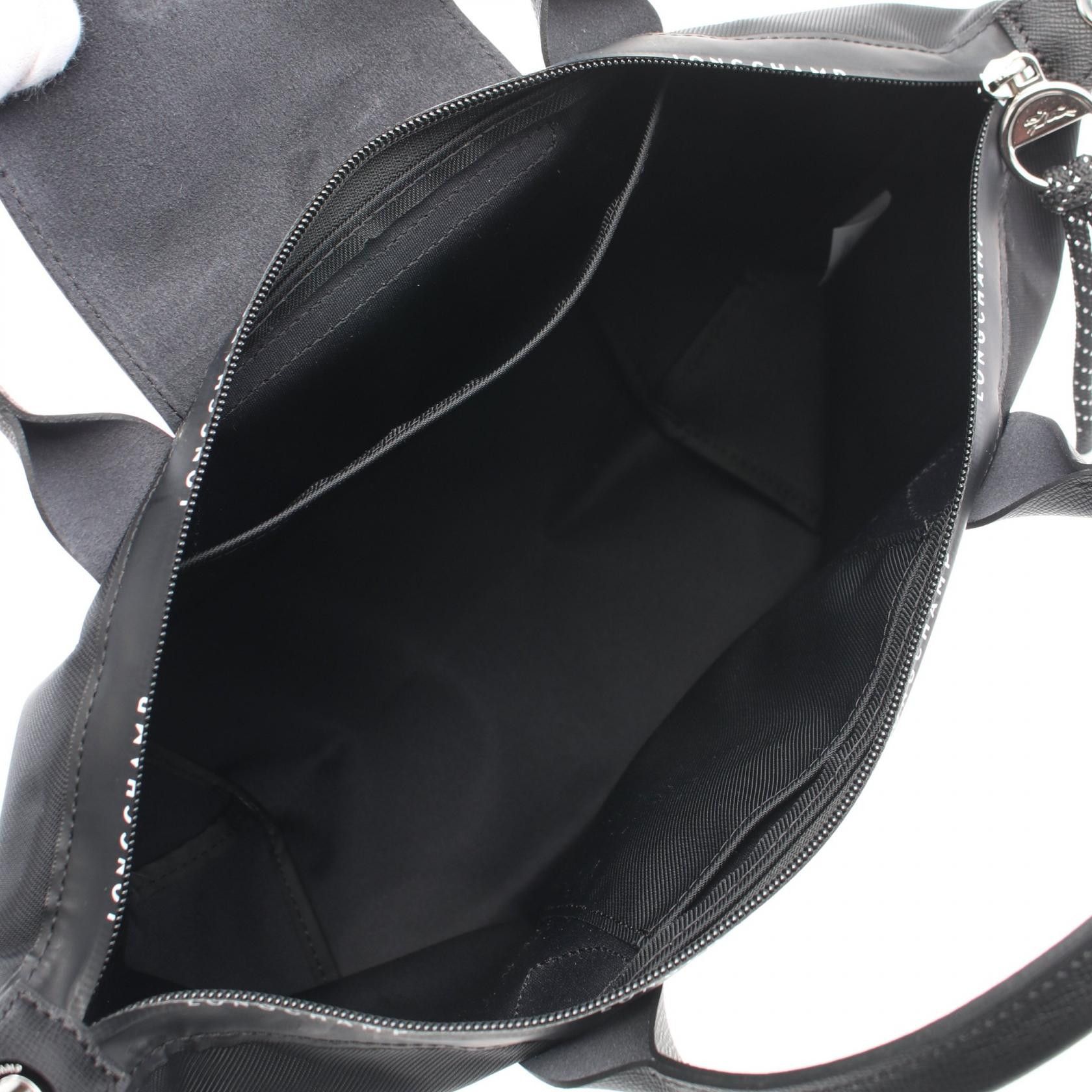 Longchamp Longchamp Le Preage Energy S Handbag Tote Bag Nylon Leather Black Size ONE SIZE - 3 Thumbnail