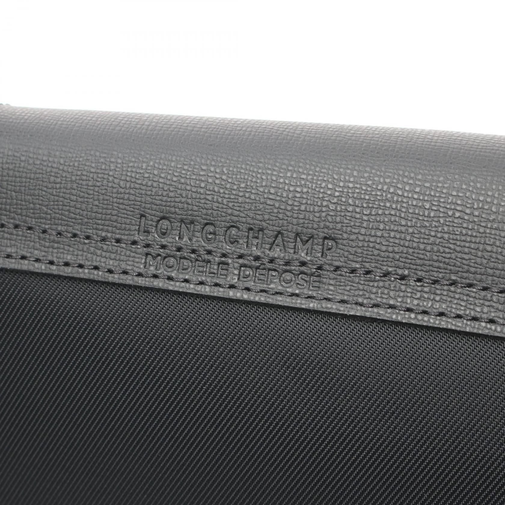 Longchamp Longchamp Le Preage Energy L Shopping Handbag Tote Bag Nylon Leather Black Size ONE SIZE - 4 Thumbnail