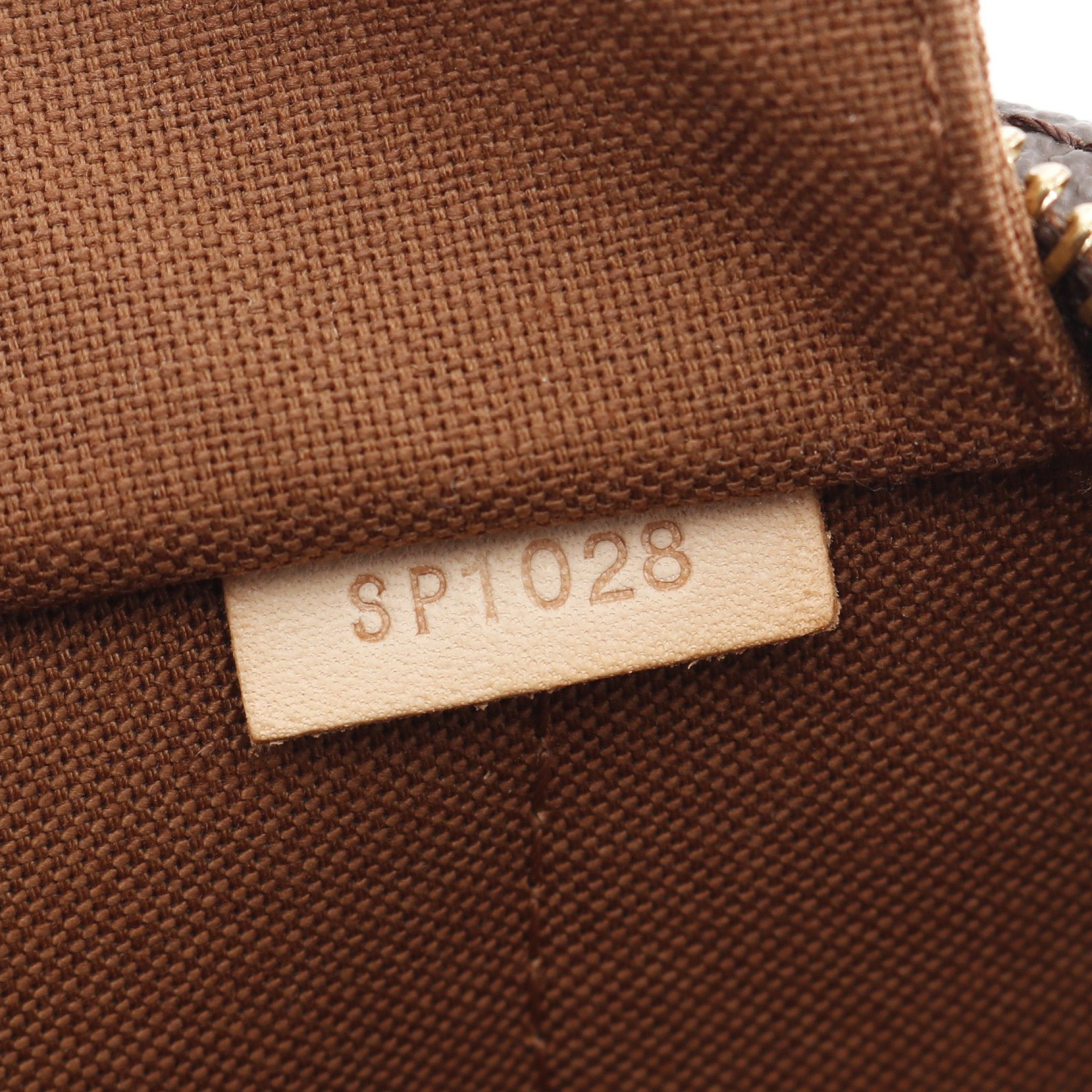 Louis Vuitton Louis Vuitton Montorgueil Pm Monogram Shoulder Bag Leather Brown Size ONE SIZE - 5 Thumbnail