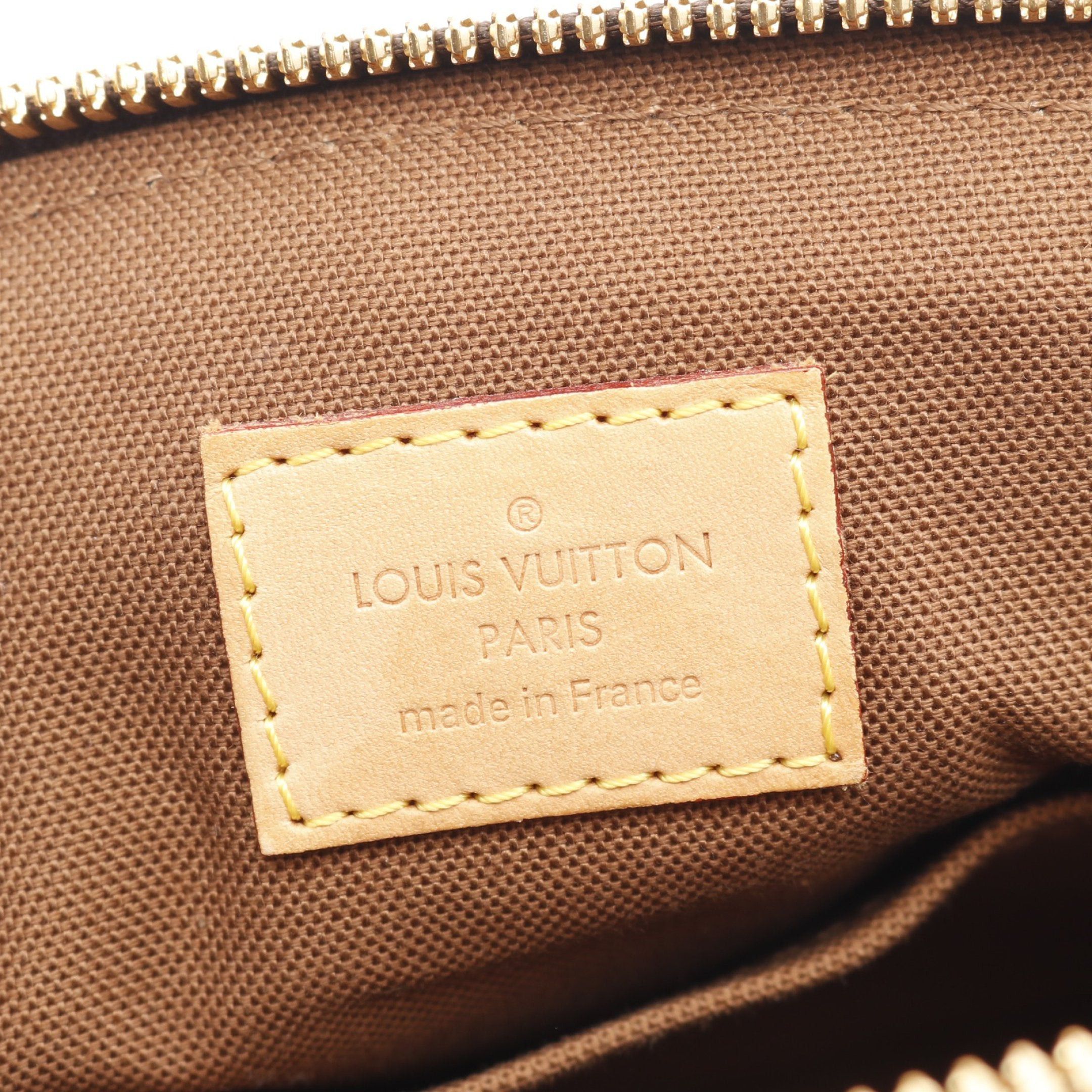 Louis Vuitton Louis Vuitton Tivoli Pm Monogram Handbag Leather Brown Size ONE SIZE - 4 Thumbnail