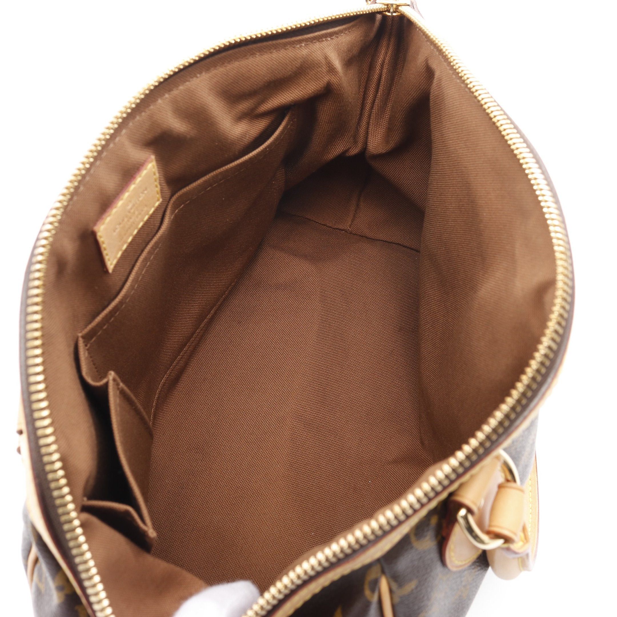 Louis Vuitton Louis Vuitton Tivoli Pm Monogram Handbag Leather Brown Size ONE SIZE - 3 Thumbnail