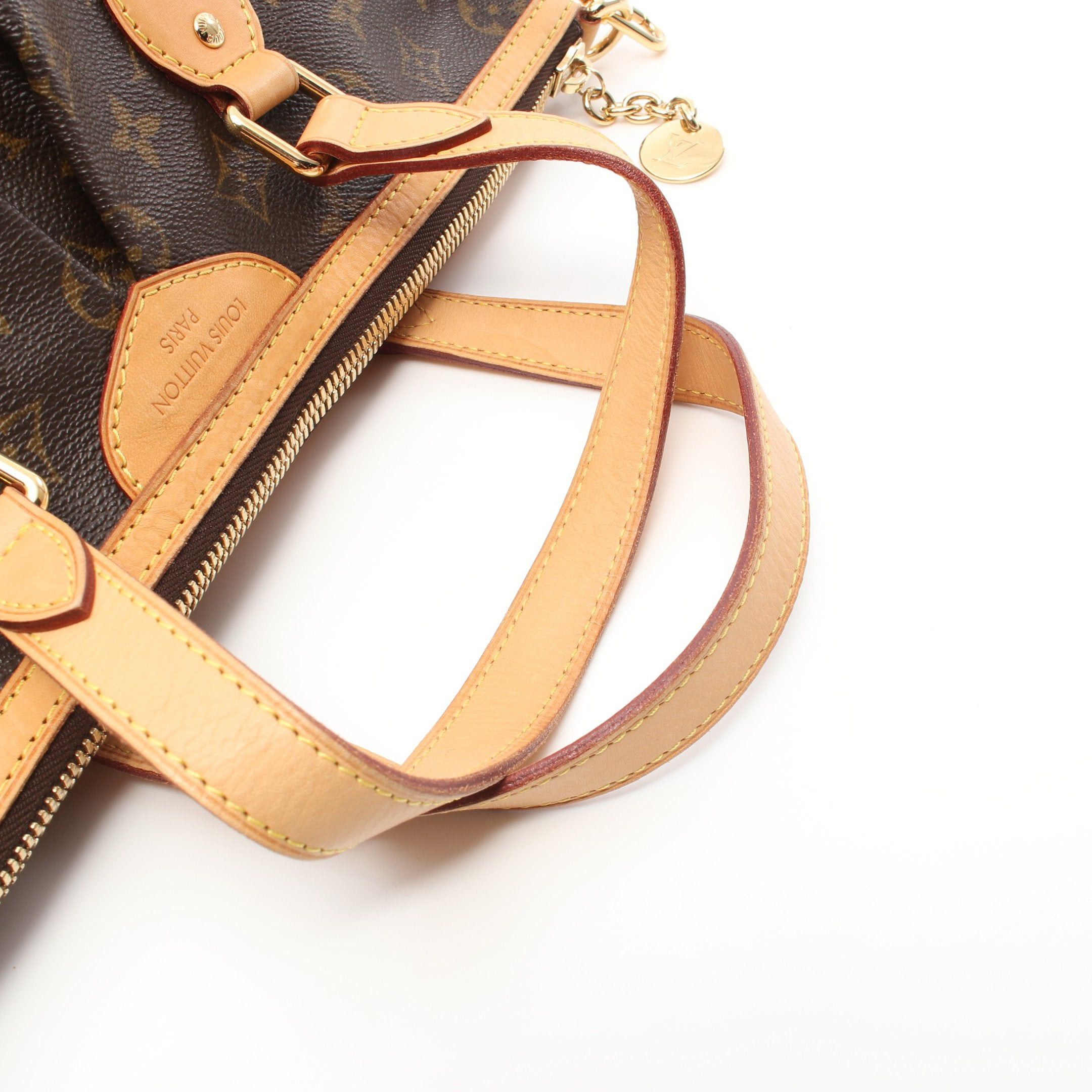Louis Vuitton Louis Vuitton Palermo Pm Monogram Handbag Leather Brown Size ONE SIZE - 7 Thumbnail