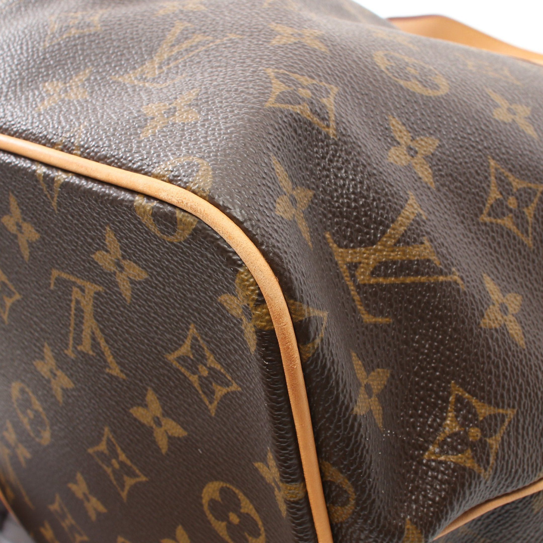 Louis Vuitton Louis Vuitton Palermo Pm Monogram Handbag Leather Brown Size ONE SIZE - 9 Thumbnail