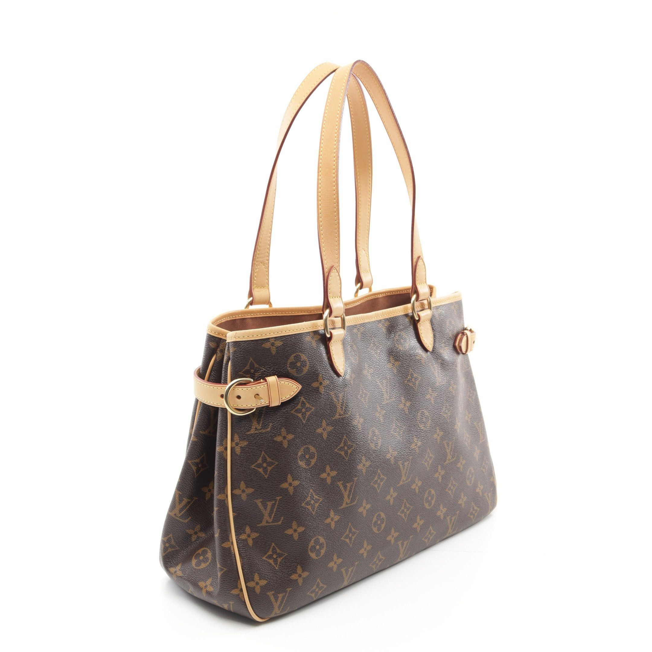 Louis Vuitton Louis Vuitton Batignolles Horizontal Monogram Shoulder Bag Leather Brown Size ONE SIZE - 2 Thumbnail