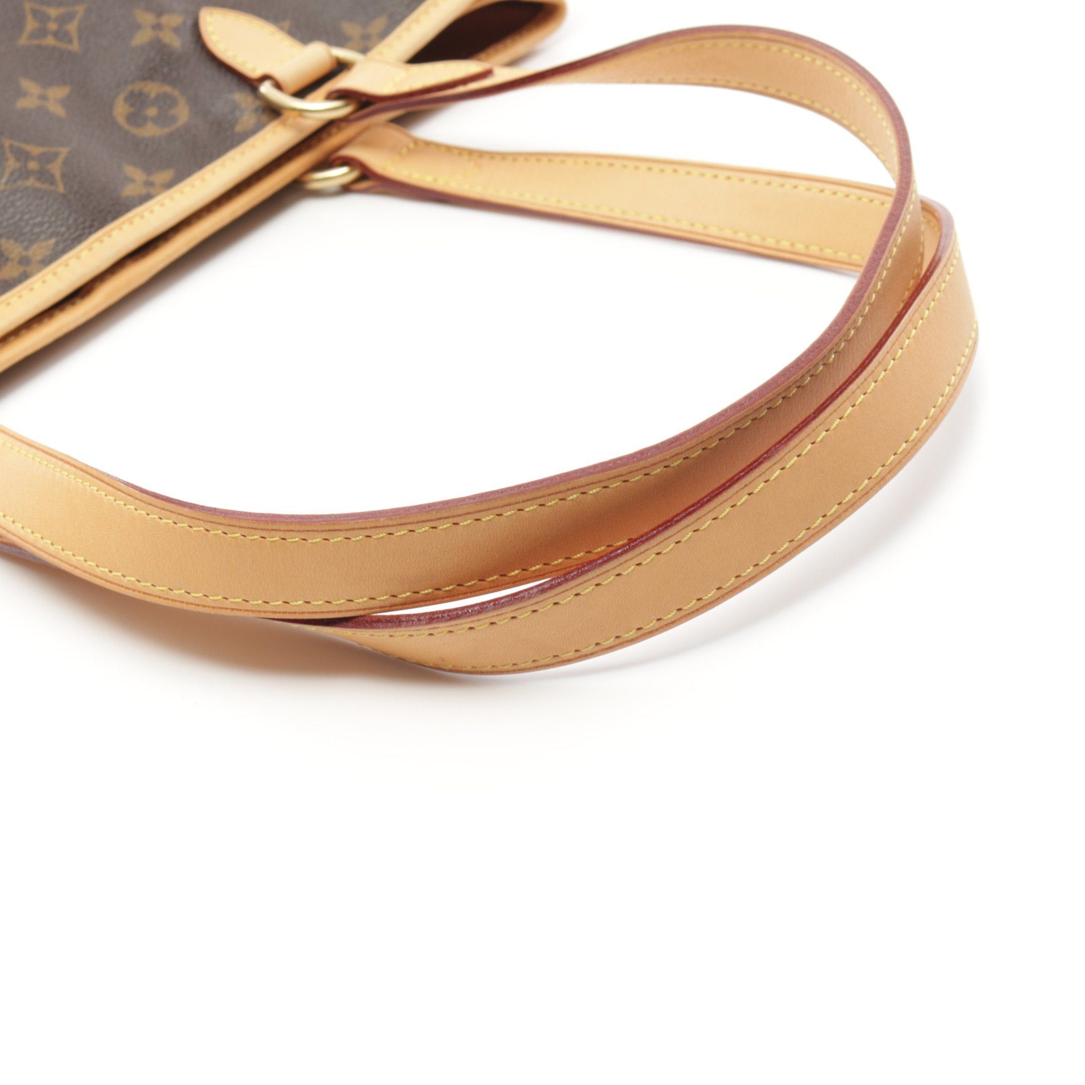 Louis Vuitton Louis Vuitton Batignolles Horizontal Monogram Shoulder Bag Leather Brown Size ONE SIZE - 8 Thumbnail