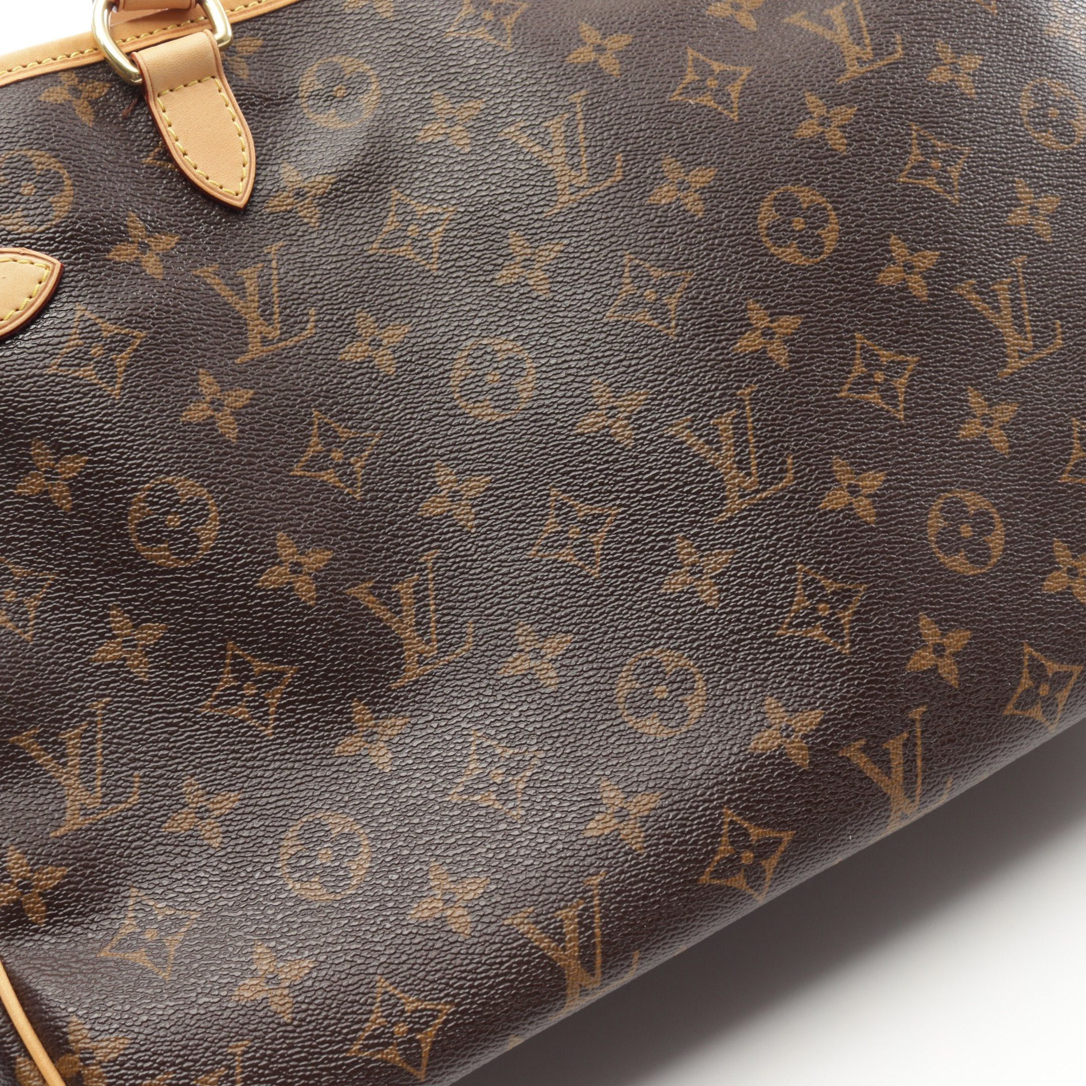 Louis Vuitton Louis Vuitton Batignolles Horizontal Monogram Shoulder Bag Leather Brown Size ONE SIZE - 9 Thumbnail