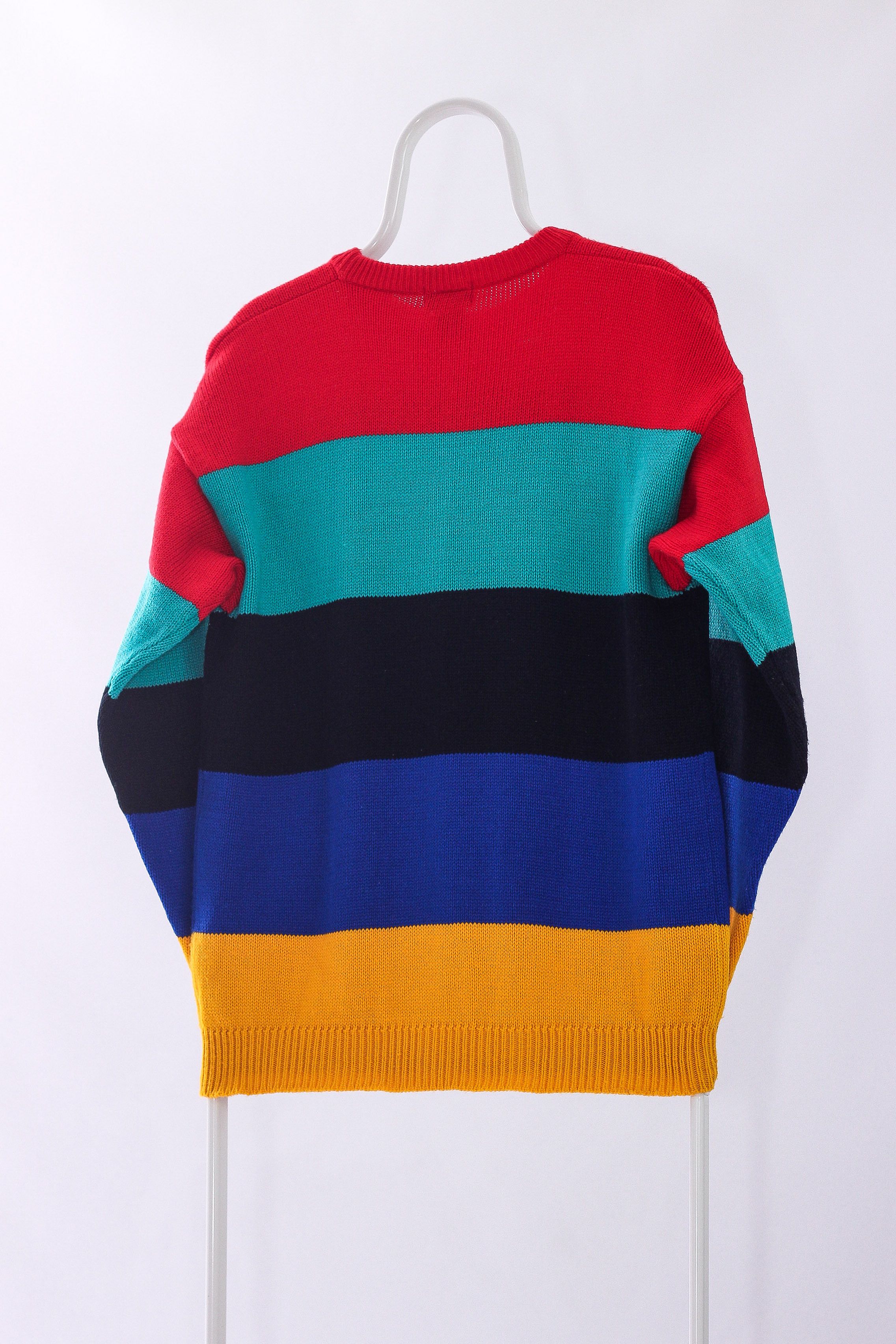 Izod × Lacoste × Vintage Vintage Mens LACOSTE x IZOD Big Logo Knit Jumper Sweater Size US XL / EU 56 / 4 - 2 Thumbnail