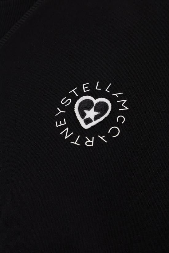 Stella McCartney STELLA MCCARTNEY Women Hoodies 6J02713SPY63 1000 BLACK Size S / US 4 / IT 40 - 3 Thumbnail