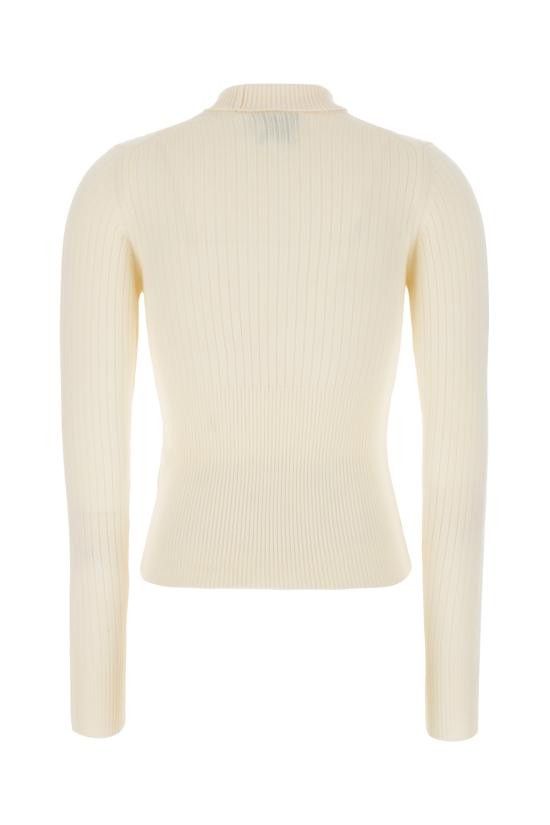 Casablanca CASABLANCA Women Sweater WF23KW48905 WHITE Size L / US 10 / IT 46 - 2 Thumbnail