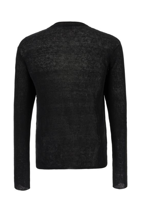 Salvatore Ferragamo SALVATORE FERRAGAMO Men Sweater 772667 005 BLACK Size US L / EU 52-54 / 3 - 2 Thumbnail