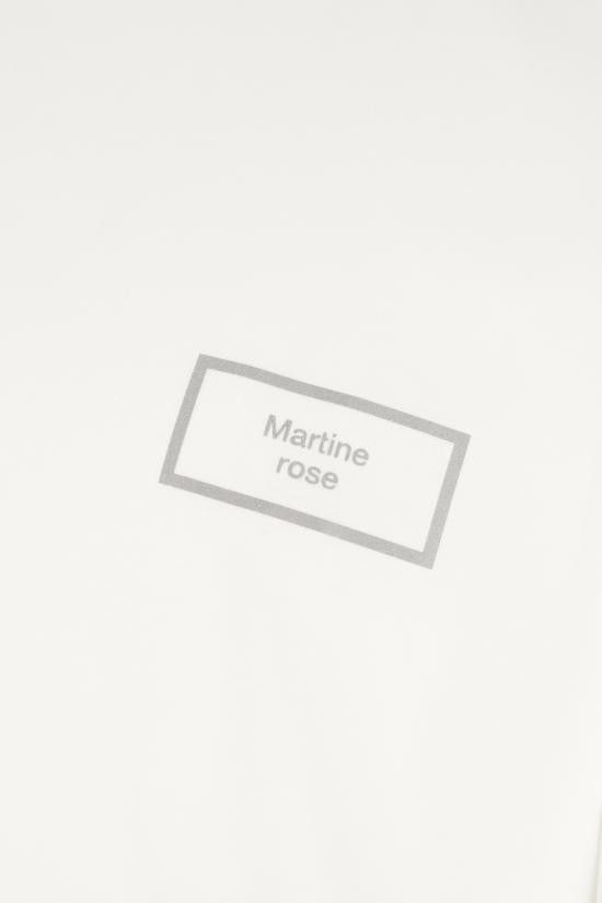 Martine Rose MARTINE ROSE Men T-Shirts CMRSS24603 WHBOLO WHITE Size US L / EU 52-54 / 3 - 3 Thumbnail