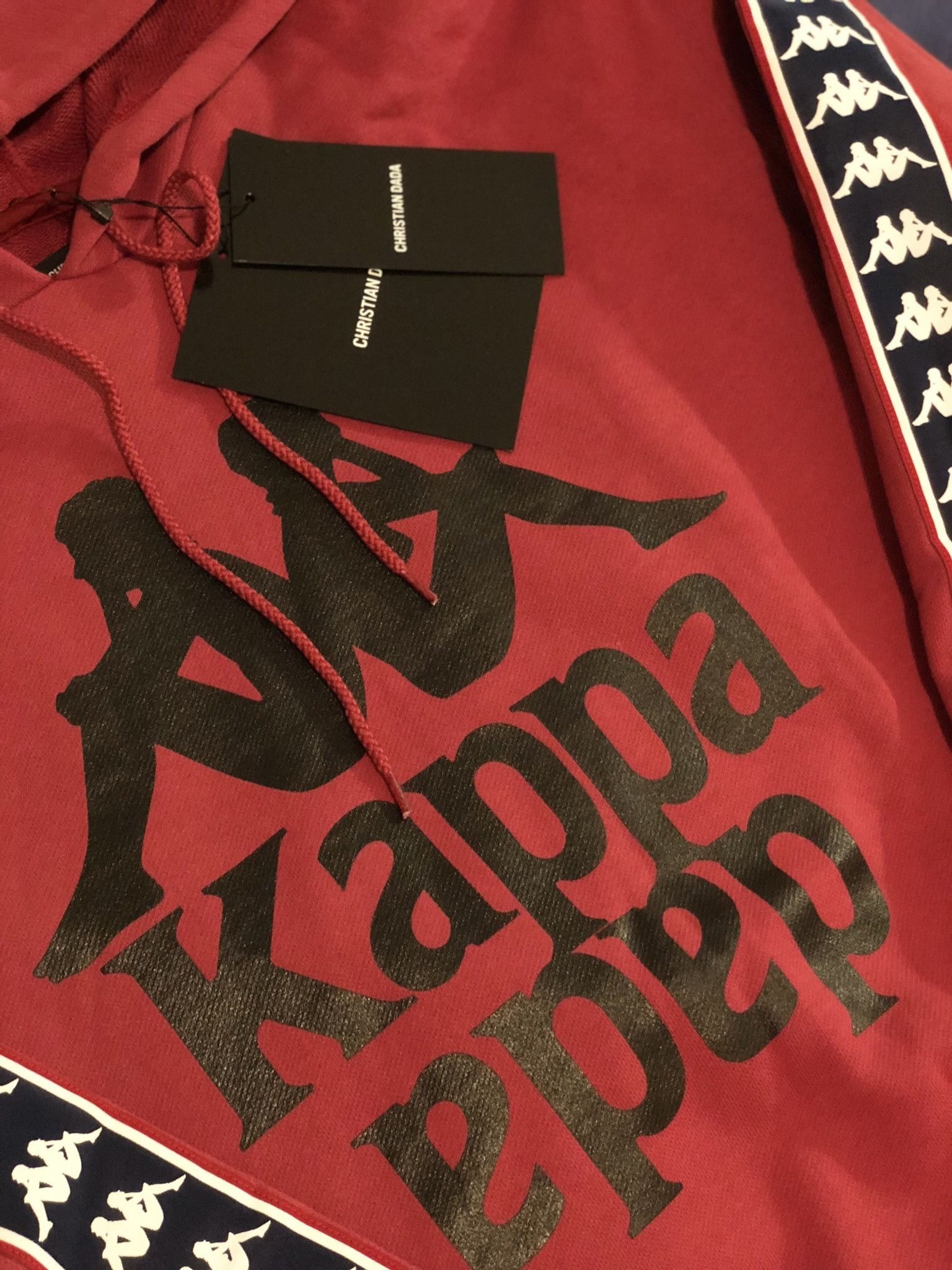 Christian Dada × Kappa Kappa x Christian Dada Hoodie Black Label Size US M / EU 48-50 / 2 - 2 Thumbnail