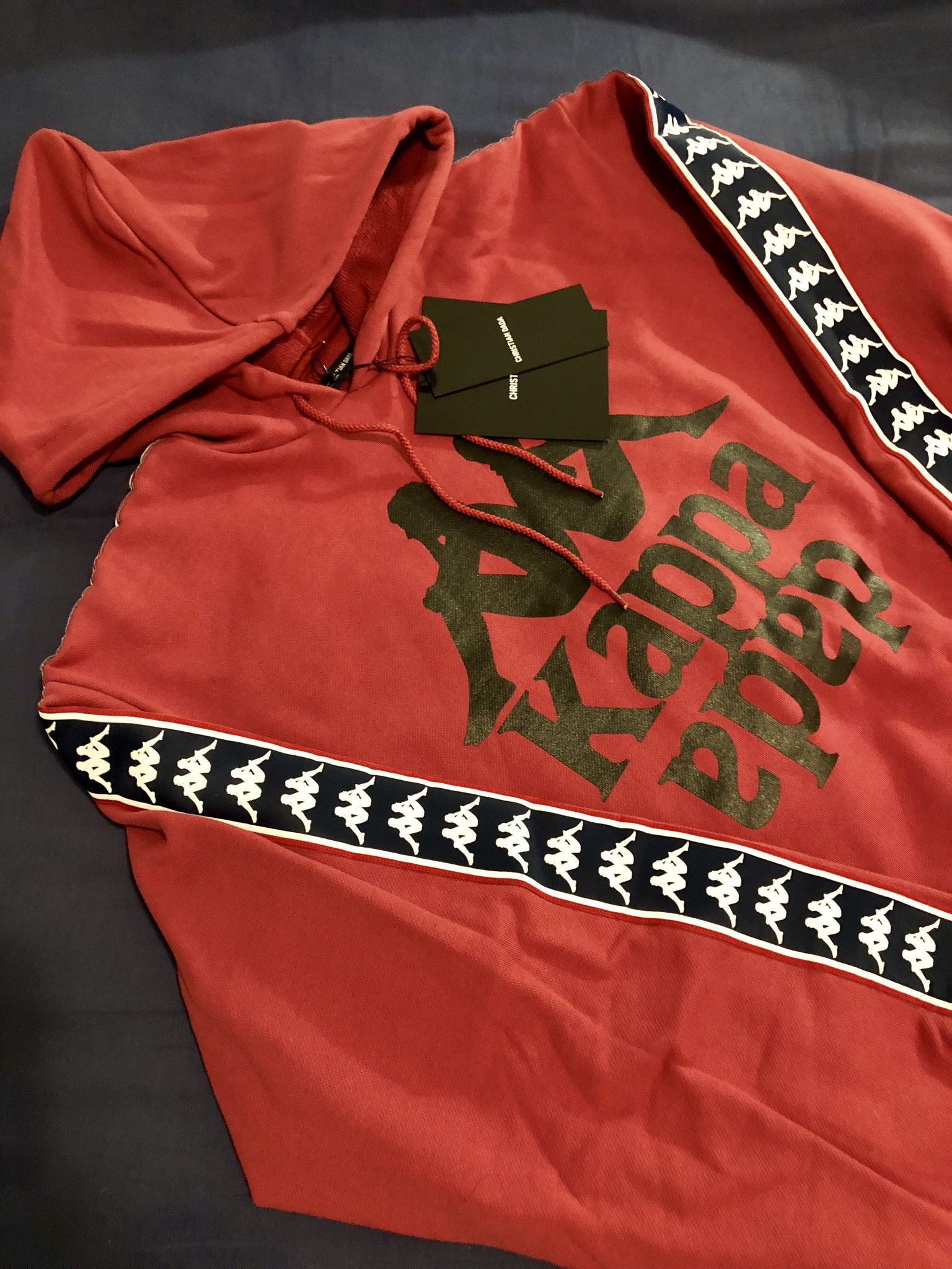 Christian Dada × Kappa Christian Dada x Kappa Hoodie Black Label Size US L / EU 52-54 / 3 - 6 Thumbnail