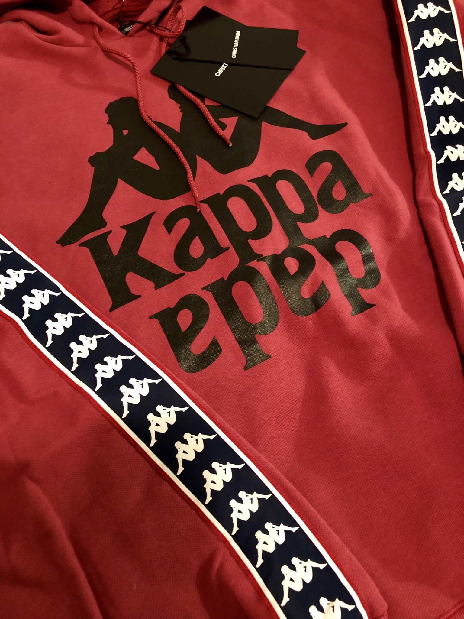 Christian Dada × Kappa Christian Dada x Kappa Hoodie Black Label Size US L / EU 52-54 / 3 - 7 Thumbnail