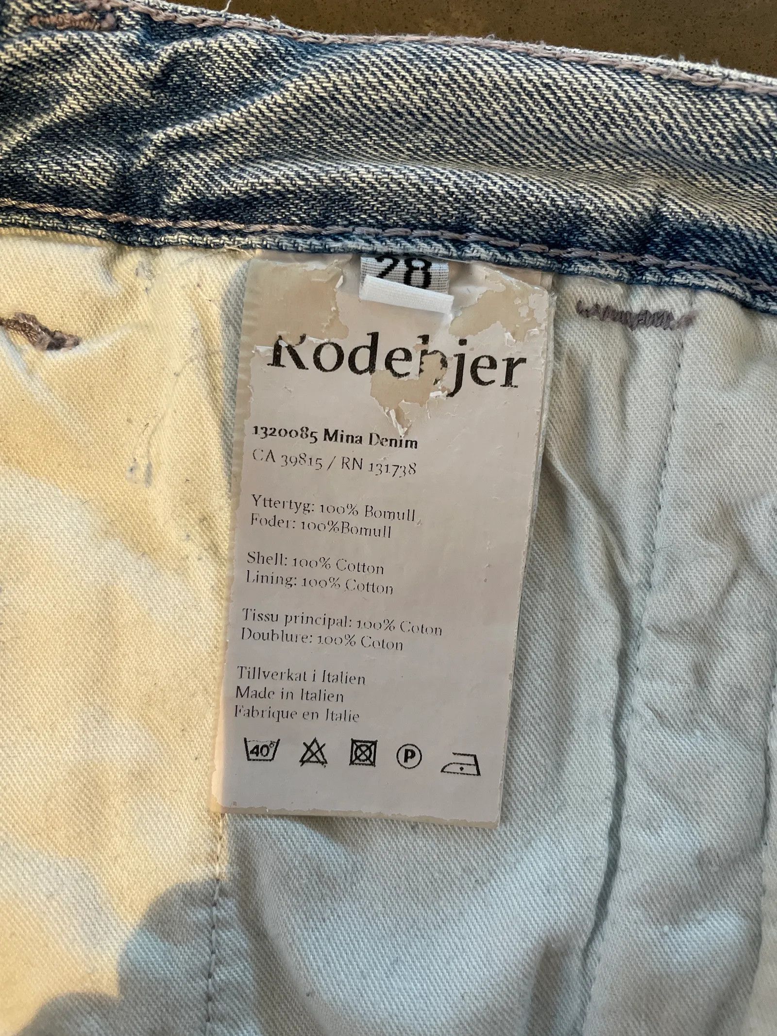 Rodebjer Rodebjer 1320085 Mina Jeans Size 28" / US 6 / IT 42 - 2 Thumbnail