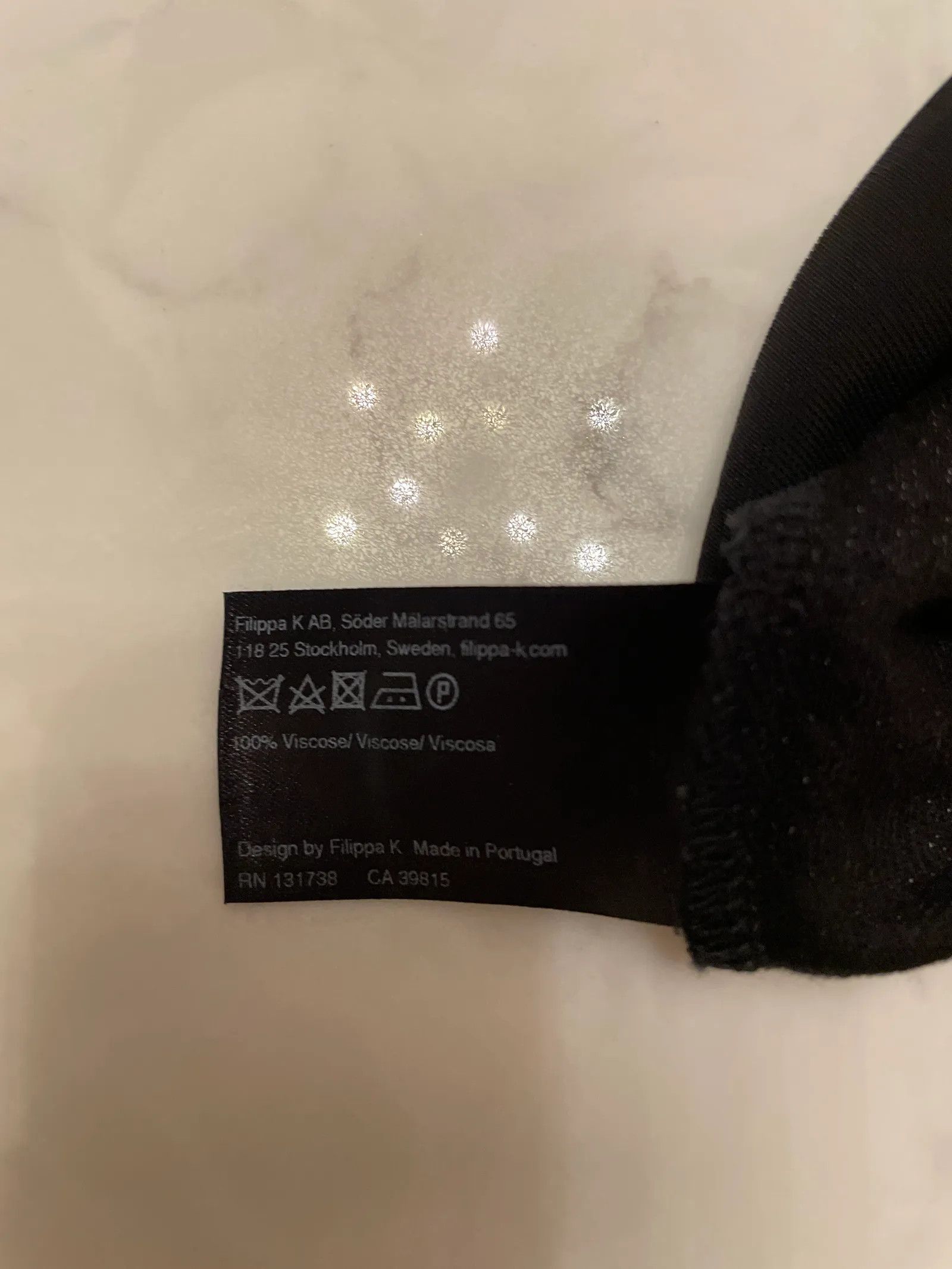 Filippa K Filippa K Glitter Crepe dress Dress Size XS / US 0-2 / IT 36-38 - 3 Thumbnail