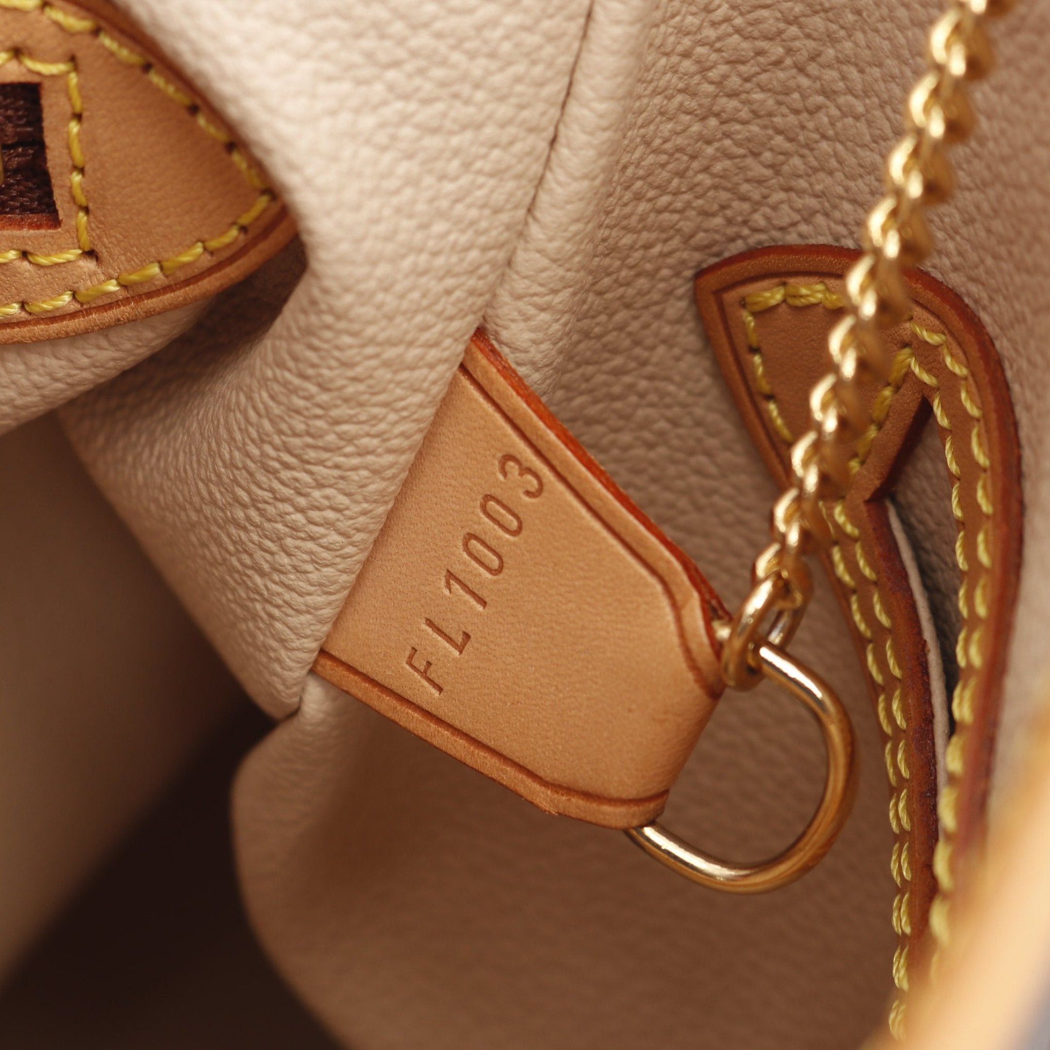 Louis Vuitton Louis Vuitton Bucket Pm Monogram Handbag Leather Brown Size ONE SIZE - 5 Thumbnail