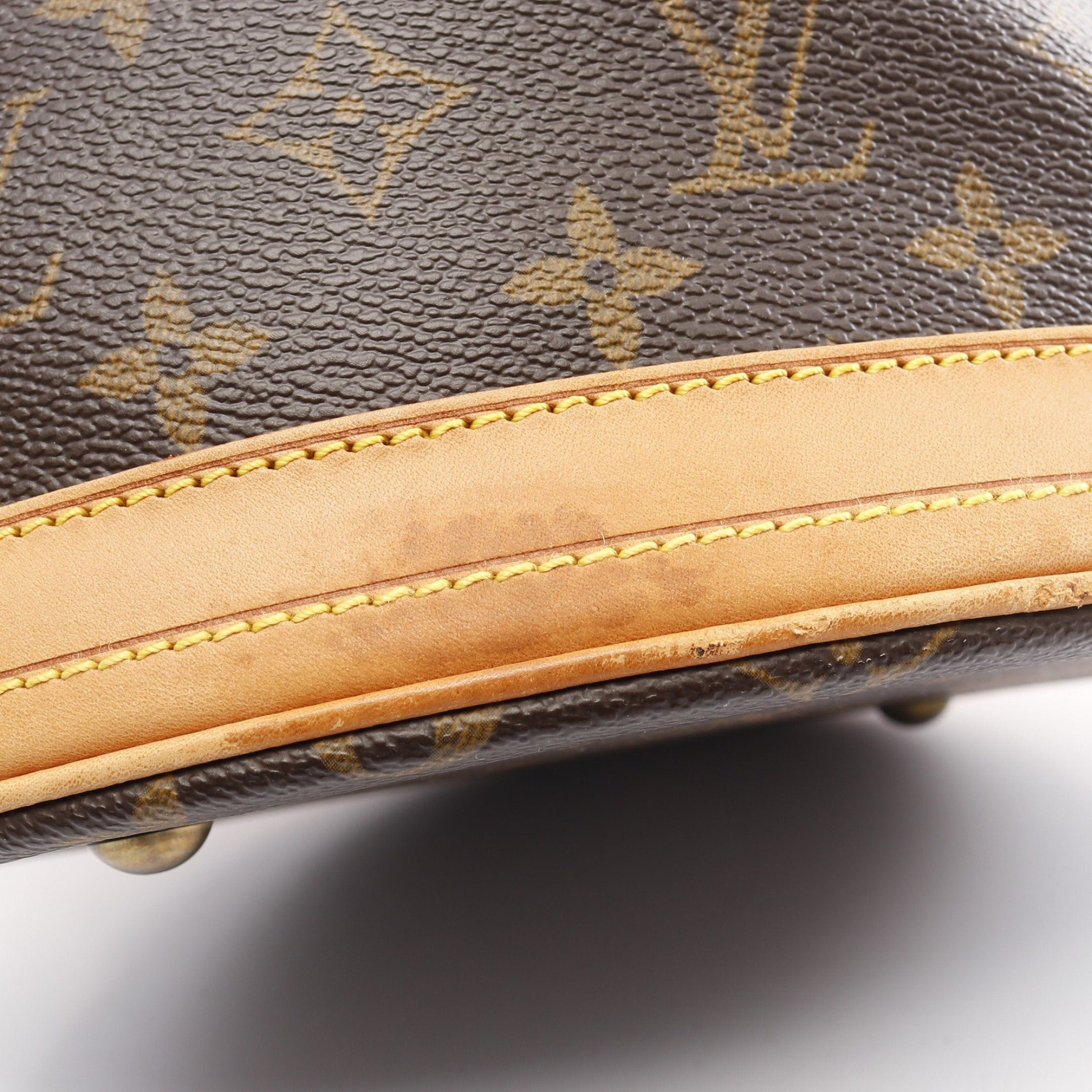 Louis Vuitton Louis Vuitton Bucket Pm Monogram Handbag Leather Brown Size ONE SIZE - 6 Thumbnail