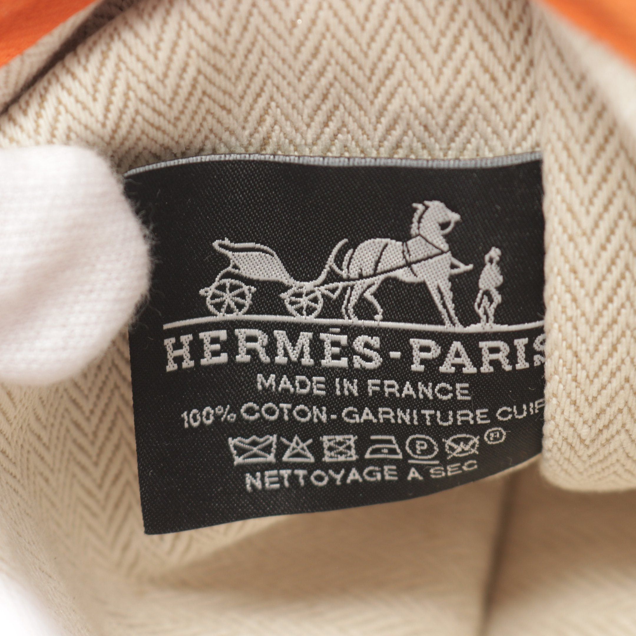 Hermes Hermes Faubourg Corner Pm Flat Pouch Ficelle Canvas Light Beige Multicolor Silver Hardware Size ONE SIZE - 4 Thumbnail