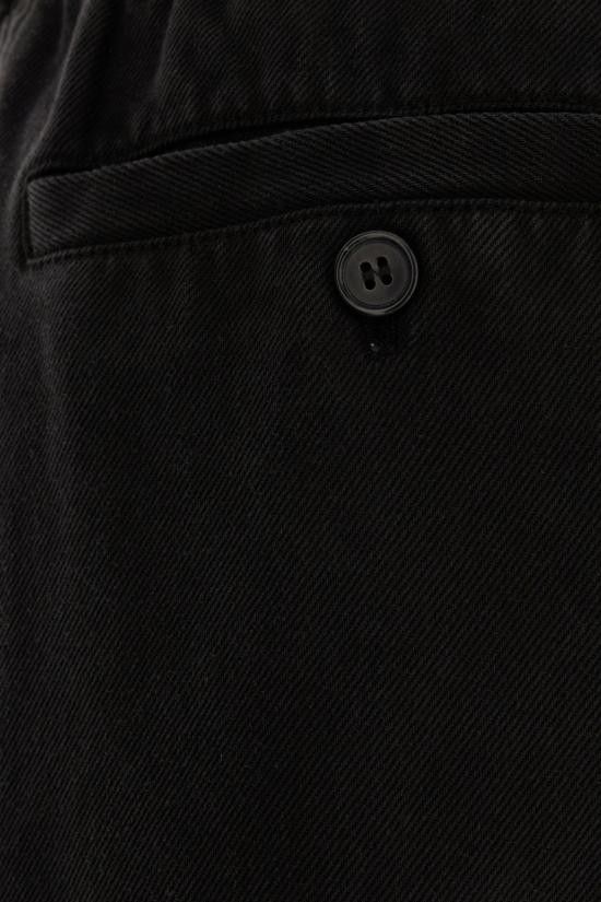 Palm Angels PALM ANGELS Men Straight Pants PMCA141R24FAB001 1003 BLACK Size US 44 / EU 60 - 3 Thumbnail