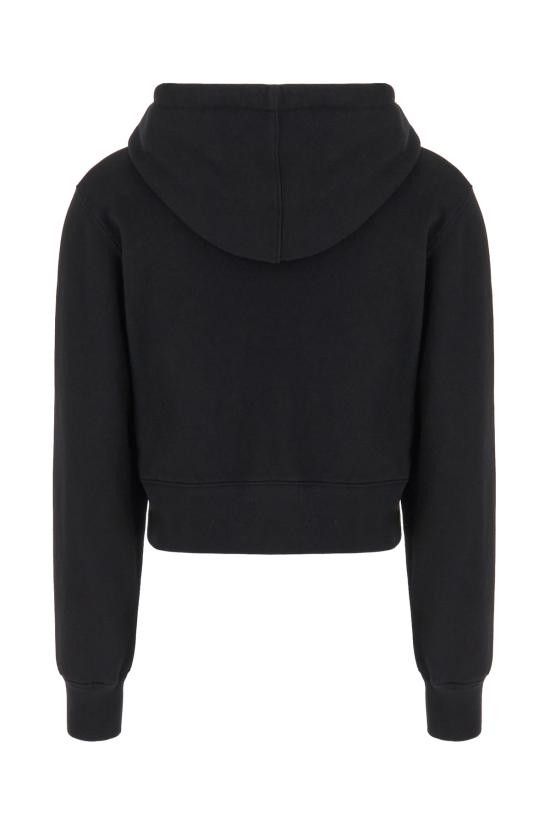 Palm Angels PALM ANGELS Women Hoodies PWBB069R24FLE002 1010 BLACK Size S / US 4 / IT 40 - 2 Thumbnail