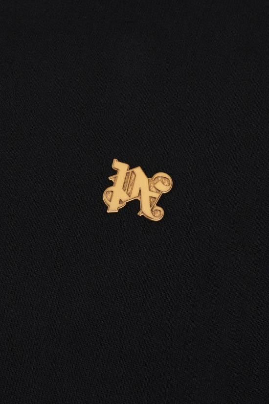 Palm Angels PALM ANGELS Men Hoodies PMBB117R24FLE006 1076 BLACK Size US M / EU 48-50 / 2 - 3 Thumbnail