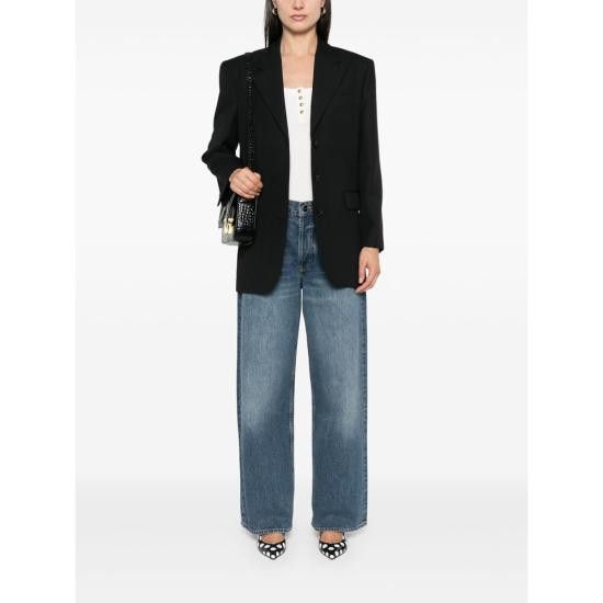 Anine Bing ANINE BING Women Suit Jackets A 01 10294 BLK26 BLACK Size XS / US 0-2 / IT 36-38 - 5 Thumbnail