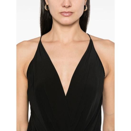 Anine Bing ANINE BING Women Blouses A 07 10820 BLK26 BLACK Size XS / US 0-2 / IT 36-38 - 2 Thumbnail